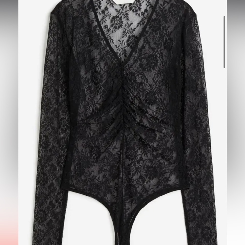 H&M Lace Bodysuit, Brand New with TAG